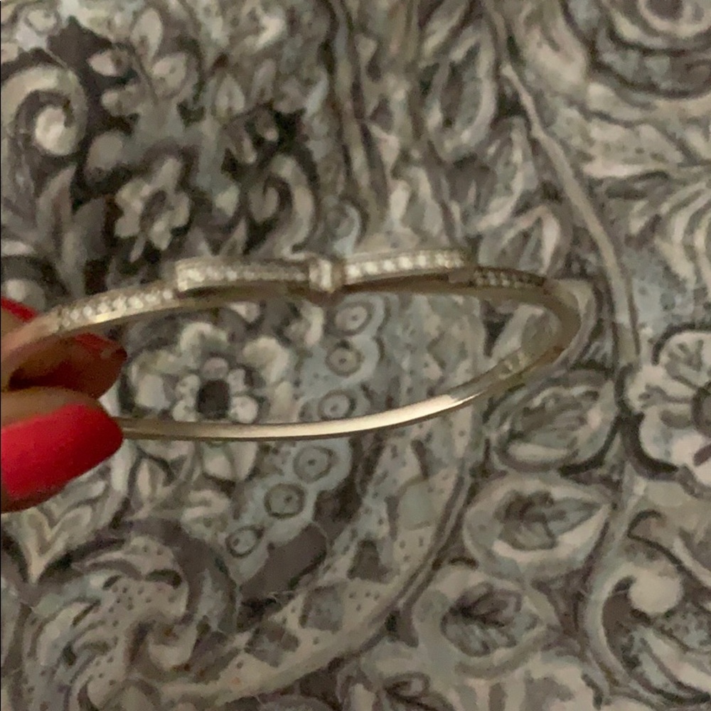 Pandora Sparkling Bow Bangle